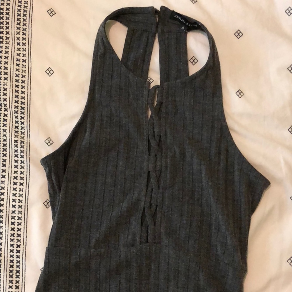 PacSun gray bodysuit